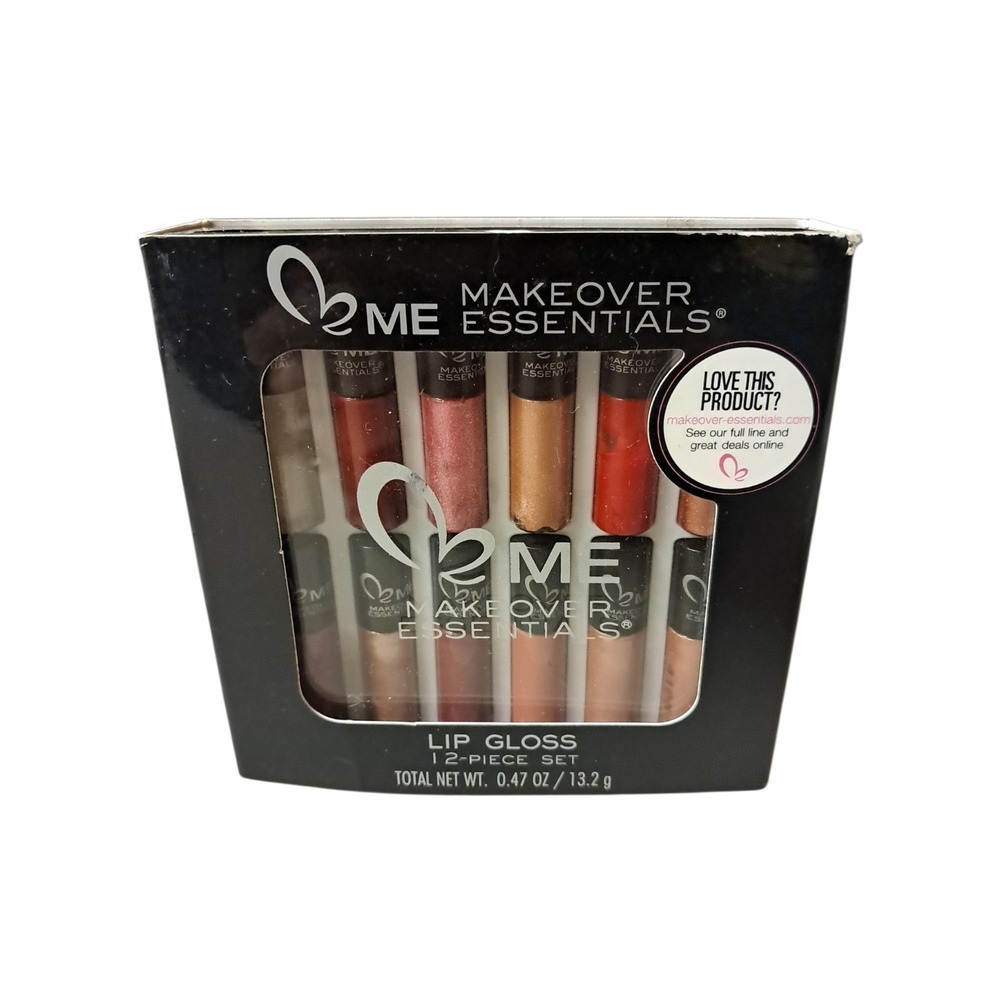 ME Makeover Essentials Lip Gloss 12 Piece Set Minis